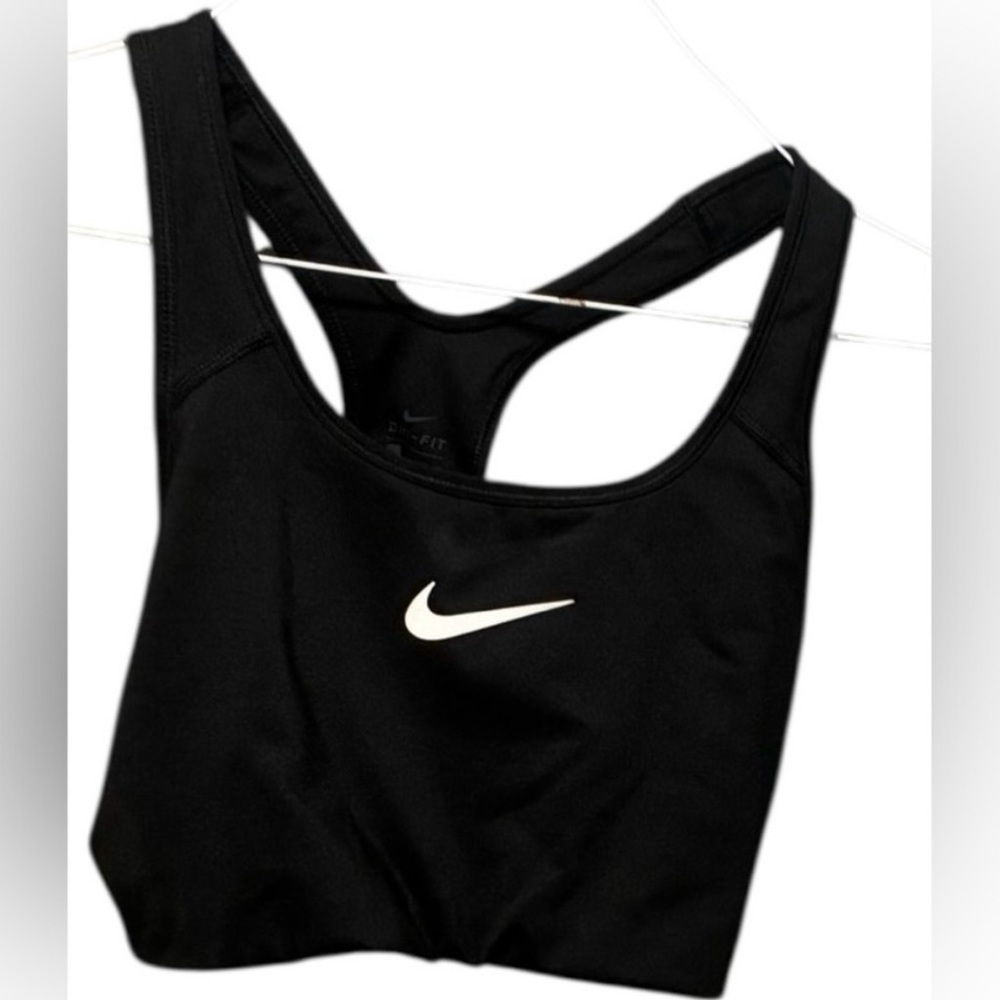 Nike Women's Black and White Sports Bra